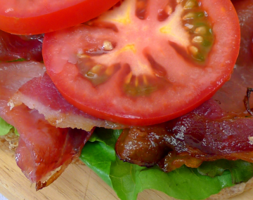 Classic BLT: Bacon, Lettuce & Tomato Sandwich