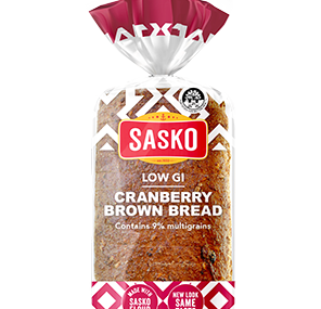SASKO Low GI Cranberry Brown Bread