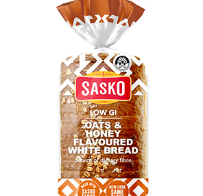 SASKO Low GI Speciality Oats & Honey White Bread