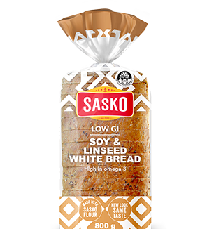 SASKO Low GI Soy & Linseed White Bread