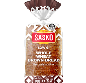 SASKO Low GI Speciality Wholewheat Brown Bread